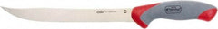 Clauss - 9" Long Blade, Titanium Bonded Stainless Steel, Serrated, Serrated Knife - 17" OAL - Exact Tool & Supply