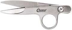 Clauss - 1" Length of Cut, Straight Pattern Thread Snip - 4-1/2" OAL - Exact Tool & Supply