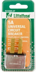 Value Collection - Circuit Breakers Circuit Breaker Type: Type I Circuit Breaker Amperage: 5 - Exact Tool & Supply