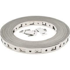 Value Collection - Hose Clamp Kits Contents: 50 Feet of Banding, 5 Splices - Exact Tool & Supply