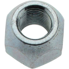 Value Collection - M12-1.25 Zinc Finish Wheel Nut - 21mm Hex, 16mm Overall Length, 60° Seat Angle - Exact Tool & Supply