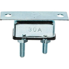Value Collection - 30 Amp Automotive Stud Terminal Circuit Breaker - Bracket Mount - Exact Tool & Supply