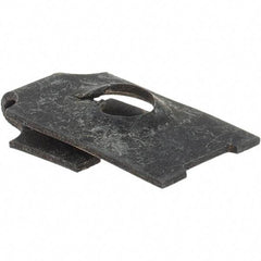 Value Collection - 1/4 Screw, 1/16 to 3/32" Thick, Spring Steel J Nut - 17/32" Center Edge - Exact Tool & Supply