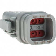 Value Collection - Automotive Terminal Parts - DTM Series Plug Connectors - Exact Tool & Supply