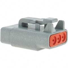 Value Collection - Automotive Terminal Parts - DTM Series Plug Connectors - Exact Tool & Supply