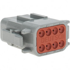 Value Collection - Automotive Terminal Parts - DTM Series Plug Connectors - Exact Tool & Supply
