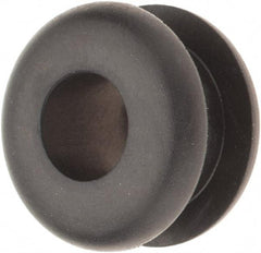 Value Collection - 7/8" OD, 1/2" Thick Grommet - Rubber, 5/8" Slot Diam x 1/4" Slot Width - Exact Tool & Supply
