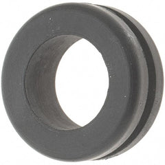 Value Collection - Grommet - Rubber, 1/2" Slot Diam x 1/16" Slot Width - Exact Tool & Supply