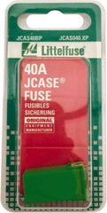 Value Collection - 32 VAC/VDC, 40 Amp, General Purpose Fuse - Plug-in Mount - Exact Tool & Supply