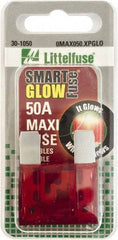 Value Collection - 50 Amp, Time Delay General Purpose Fuse - Plug-in Mount, 2.38" OAL - Exact Tool & Supply