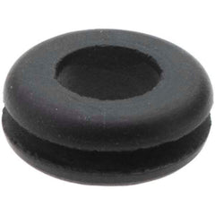 Value Collection - 9/16" OD, Grommet - Rubber, 11/32" Slot Diam x 1/16" Slot Width - Exact Tool & Supply