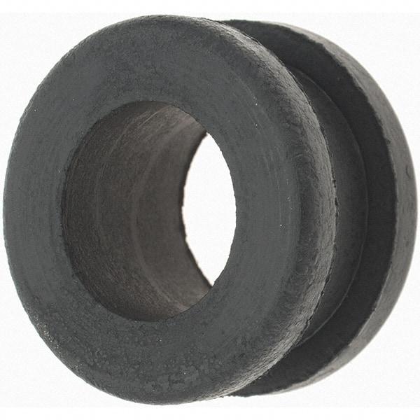 Value Collection - 1-1/8" OD, Grommet - Rubber, 29/32" Slot Diam x 5/16" Slot Width - Exact Tool & Supply