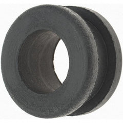 Value Collection - 1-1/8" OD, Grommet - Rubber, 29/32" Slot Diam x 5/16" Slot Width - Exact Tool & Supply