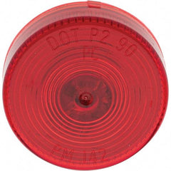 Value Collection - 2-1/2" Long, Clearance Side Marker Light Kit - Red - Exact Tool & Supply