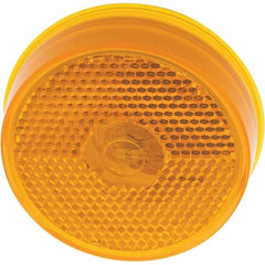 Value Collection - 2-1/2" Long, Marker Clearance Side Marker Light Kit - Yellow - Exact Tool & Supply