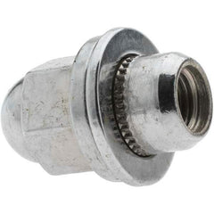 Value Collection - M12-1.5 Chrome Finish Mag Wheel Nut - 21mm Hex, 40.5mm Overall Length - Exact Tool & Supply