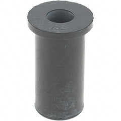 Value Collection - 1/4-20, Rubber Insulated Rivet Nut - Neoprene, 1" Long, 1.051" OAL - Exact Tool & Supply