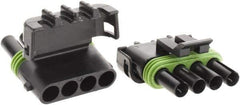 Value Collection - Automotive Terminal Parts - Weather Pack Connector Shells - Exact Tool & Supply