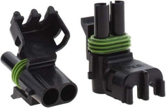 Value Collection - Automotive Terminal Parts - Weather Pack Connector Shells - Exact Tool & Supply