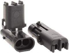Value Collection - Automotive Terminal Parts - Weather Pack Connector Shells - Exact Tool & Supply