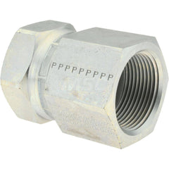 Parker - 1-1/4" Tube OD x 1-1/4-11-1/2 NPTF 37° Steel Flared Tube Female Connector - Exact Tool & Supply