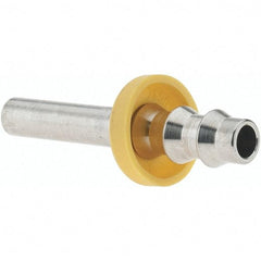 Parker - 1/4" ID Barbed Push On Male Fitting - Stainless Steel - Exact Tool & Supply