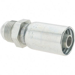 Parker - 7/8-14 Male SAE(JIC) Steel Hydraulic Hose Male SAE 37° JIC Rigid Fitting - -8 Hose Size, 1/2" Hose Diam - Exact Tool & Supply