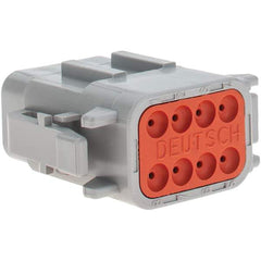 Value Collection - Automotive Terminal Parts - DTM Series Plug Connectors - Exact Tool & Supply