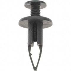 Value Collection - 9mm Hole Diam, Arrow Shank, Nylon Panel Rivet - 26mm Length Under Head, 9mm Material Thickness - Exact Tool & Supply