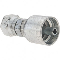 Parker - 1/4 Thread Hydraulic Hose Fitting - -4 Hose Size, 1/4" Hose Diam - Exact Tool & Supply