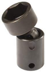Proto - 3/8" Drive 5/8" Standard Universal Impact Socket - 6 Points, 2-3/32" OAL - Exact Tool & Supply