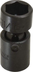 Proto - 3/8" Drive 11/16" Standard Universal Impact Socket - 6 Points, 2" OAL - Exact Tool & Supply
