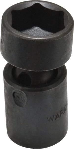 Proto - 3/8" Drive 19mm Standard Universal Impact Socket - 6 Points, 2-3/32" OAL - Exact Tool & Supply