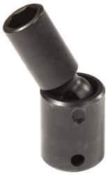Proto - 3/8" Drive 12mm Deep Universal Impact Socket - 6 Points, 2-19/32" OAL - Exact Tool & Supply