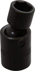 Proto - 3/8" Drive 1/2" Standard Universal Impact Socket - 6 Points, 2" OAL - Exact Tool & Supply