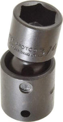Proto - 1/2" Drive 3/4" Standard Universal Impact Socket - 6 Points, 2-19/32" OAL - Exact Tool & Supply