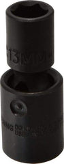 Proto - 1/2" Drive 13mm Standard Universal Impact Socket - 6 Points, 2-19/32" OAL - Exact Tool & Supply