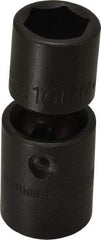 Proto - 1/2" Drive 16mm Standard Universal Impact Socket - 6 Points, 2-11/16" OAL - Exact Tool & Supply