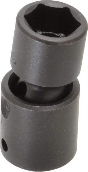 Proto - 1/2" Drive 19mm Standard Universal Impact Socket - 6 Points, 2-11/16" OAL - Exact Tool & Supply