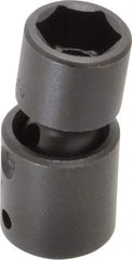 Proto - 1/2" Drive 19mm Standard Universal Impact Socket - 6 Points, 2-11/16" OAL - Exact Tool & Supply