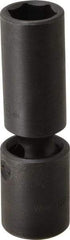 Proto - 1/2" Drive 5/8" Deep Universal Impact Socket - 6 Points, 3-19/32" OAL - Exact Tool & Supply