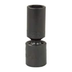 Proto - 1/2" Drive 3/4" Deep Universal Impact Socket - 6 Points, 3-1/2" OAL - Exact Tool & Supply