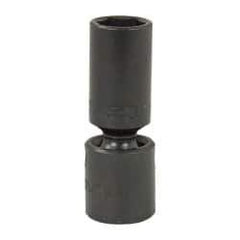 Proto - 1/2" Drive 3/4" Deep Universal Impact Socket - 6 Points, 3-1/2" OAL - Exact Tool & Supply