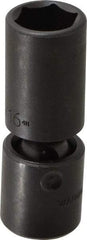 Proto - 1/2" Drive 13/16" Deep Universal Impact Socket - 6 Points, 3-1/2" OAL - Exact Tool & Supply