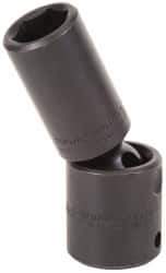 Proto - 1/2" Drive 16mm Deep Universal Impact Socket - 6 Points, 3-1/2" OAL - Exact Tool & Supply