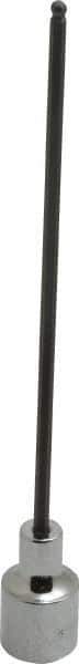 Blackhawk by Proto - 3/8" Drive, 1/8" Hex Bit Socket - 6" OAL, 5-1/4" Bit Length, Ball End - Exact Tool & Supply