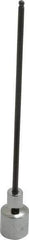 Blackhawk by Proto - 3/8" Drive, 1/8" Hex Bit Socket - 6" OAL, 5-1/4" Bit Length, Ball End - Exact Tool & Supply