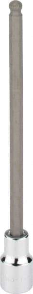 Blackhawk by Proto - 3/8" Drive, 1/4" Hex Bit Socket - 6" OAL, 5-23/64" Bit Length, Ball End - Exact Tool & Supply