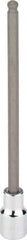 Blackhawk by Proto - 3/8" Drive, 1/4" Hex Bit Socket - 6" OAL, 5-23/64" Bit Length, Ball End - Exact Tool & Supply