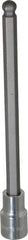 Blackhawk by Proto - 3/8" Drive, 5/16" Hex Bit Socket - 5-7/64" OAL, 5-23/64" Bit Length, Ball End - Exact Tool & Supply